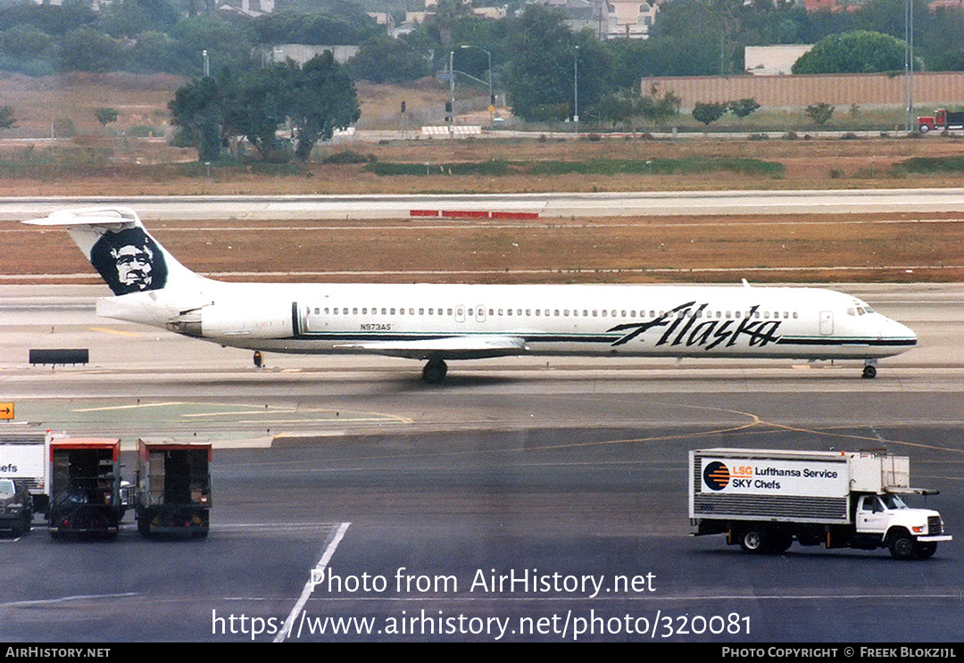 Aircraft Photo of N973AS | McDonnell Douglas MD-83 (DC-9-83) | Alaska Airlines | AirHistory.net #320081