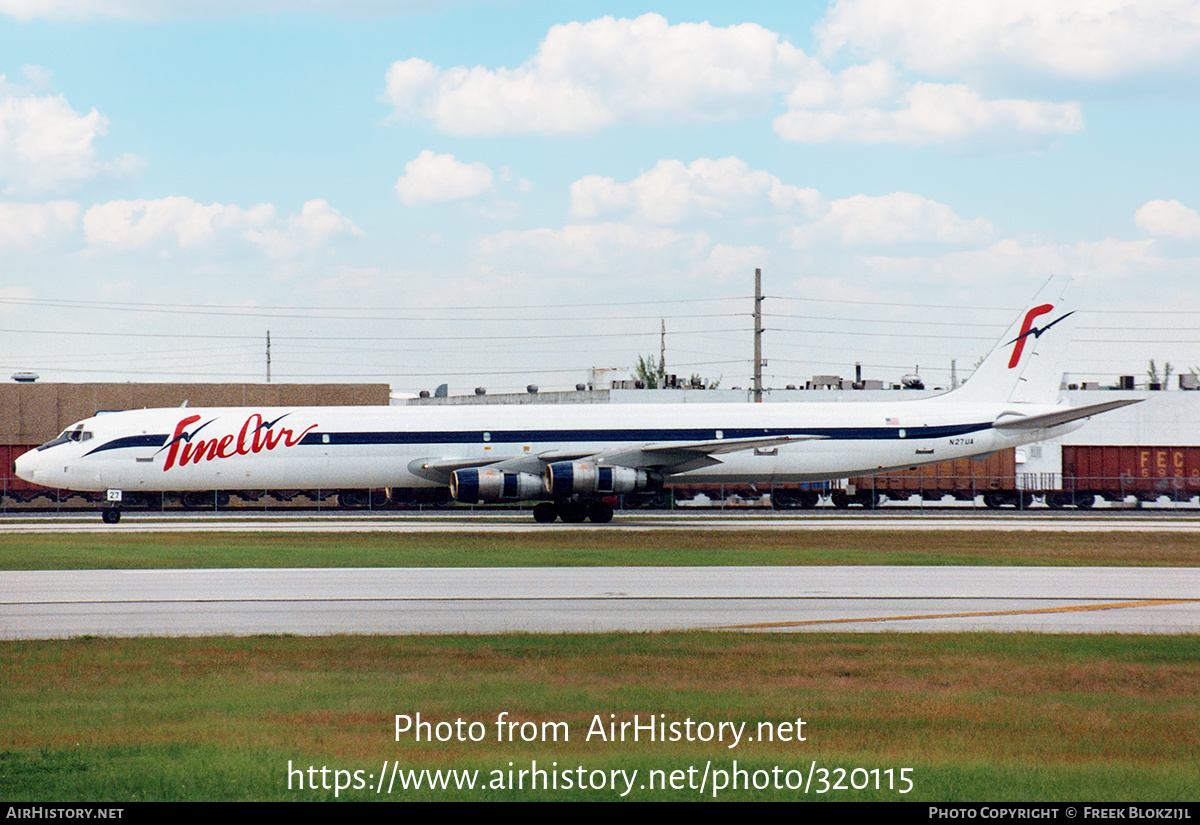 Aircraft Photo of N27UA | McDonnell Douglas DC-8-61(F) | Fine Air | AirHistory.net #320115