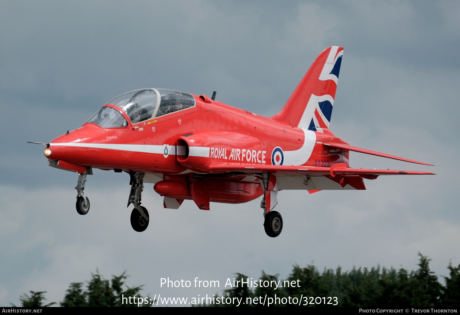 Aircraft Photo of XX323 | British Aerospace Hawk T1A | UK - Air Force | AirHistory.net #320123