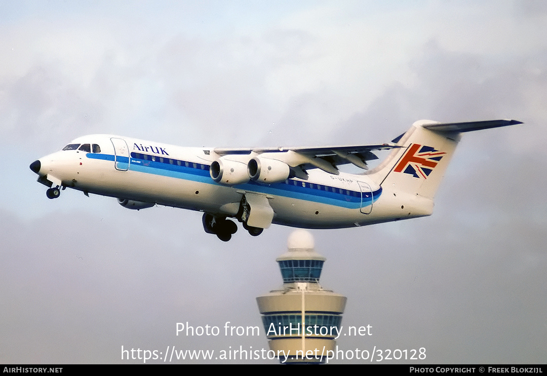 Aircraft Photo of G-UKHP | British Aerospace BAe-146-300 | Air UK | AirHistory.net #320128