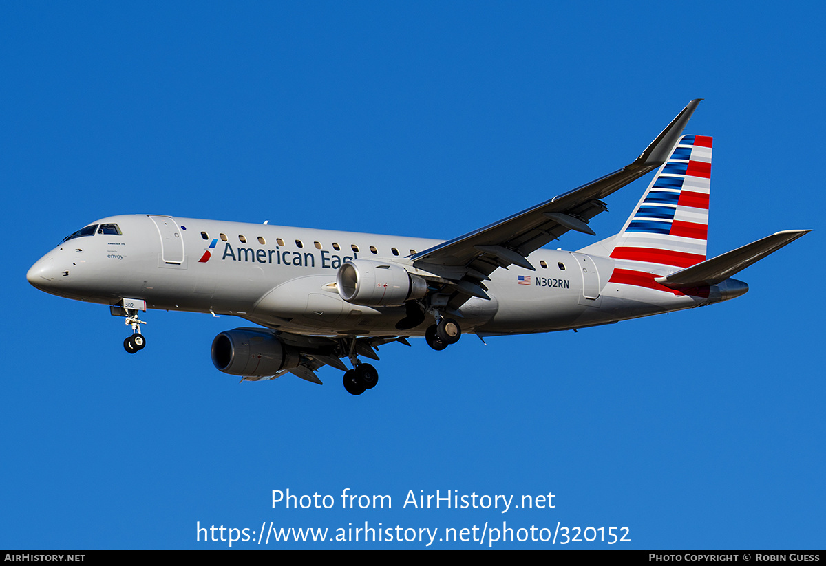 Aircraft Photo of N302RN | Embraer 175LR (ERJ-170-200LR) | American Eagle | AirHistory.net #320152