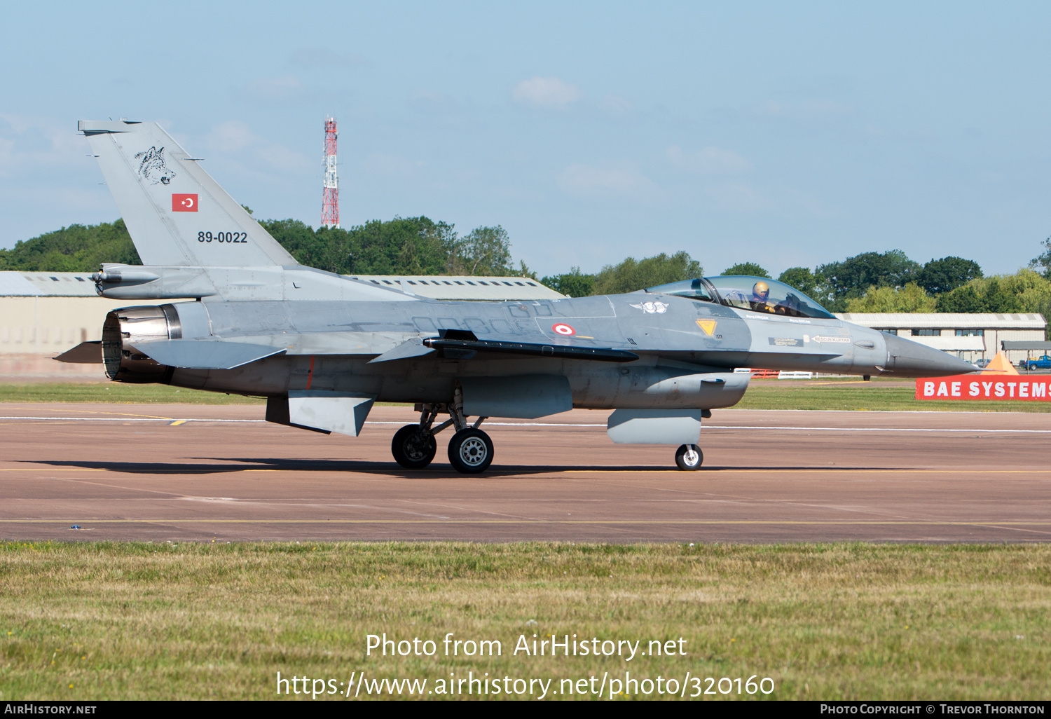 Aircraft Photo of 89-0022 | General Dynamics F-16C Fighting Falcon | Turkey - Air Force | AirHistory.net #320160