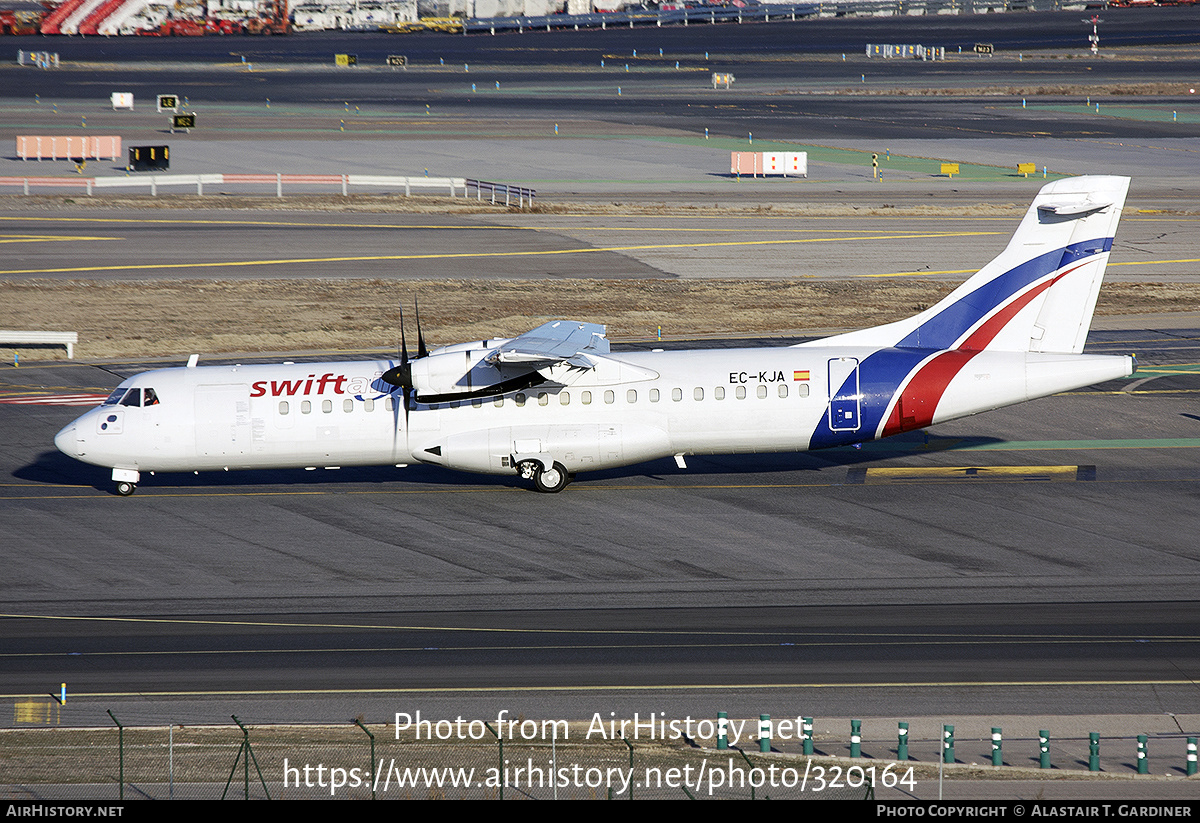 Aircraft Photo of EC-KJA | ATR ATR-72-201/F | Swiftair | AirHistory.net #320164