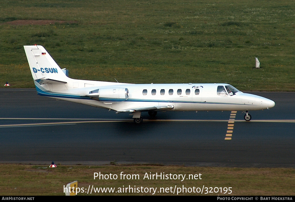 Aircraft Photo of D-CSUN | Cessna 560 Citation V | AirHistory.net #320195