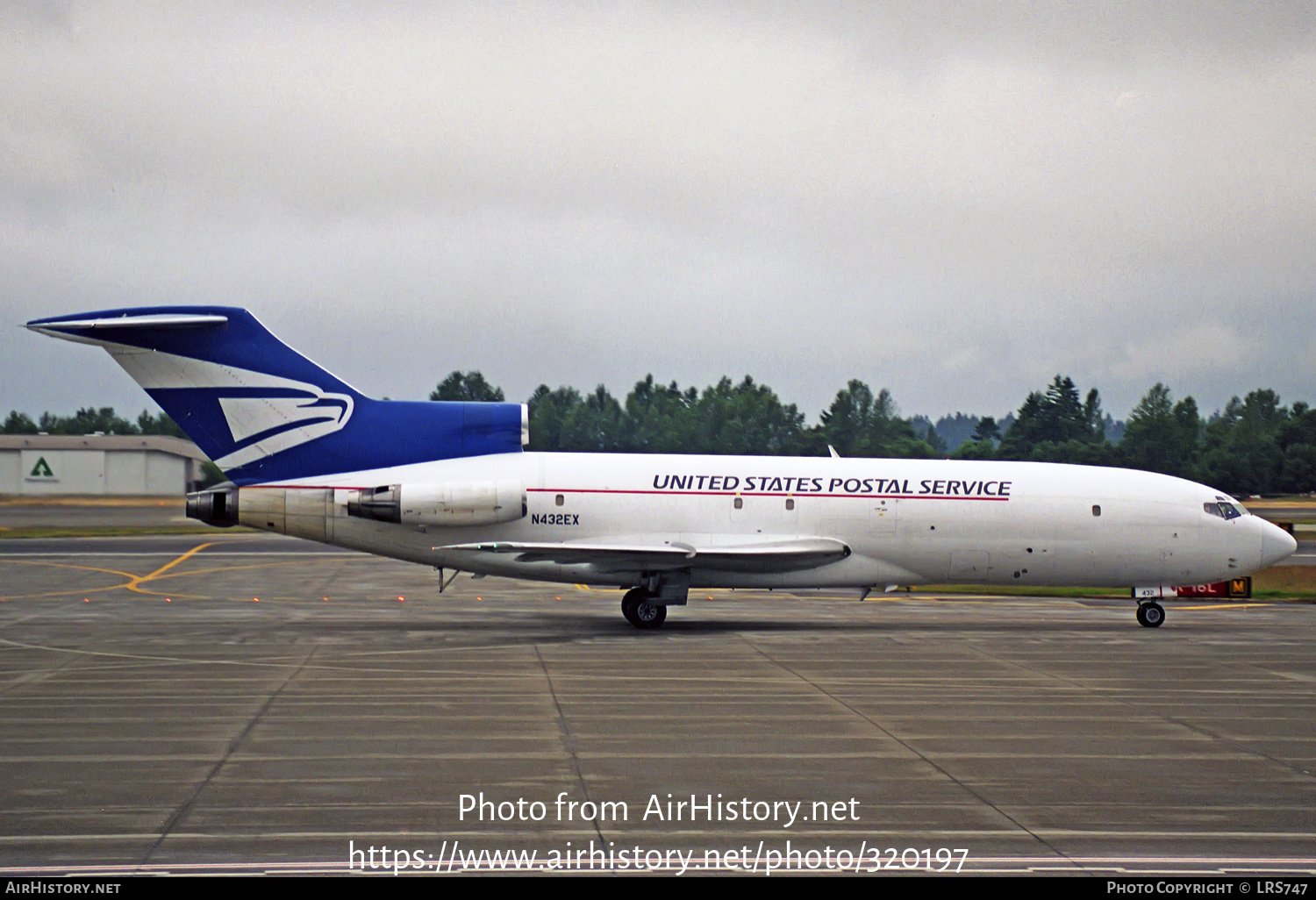 Aircraft Photo of N432EX | Boeing 727-151C | United States Postal Service | AirHistory.net #320197