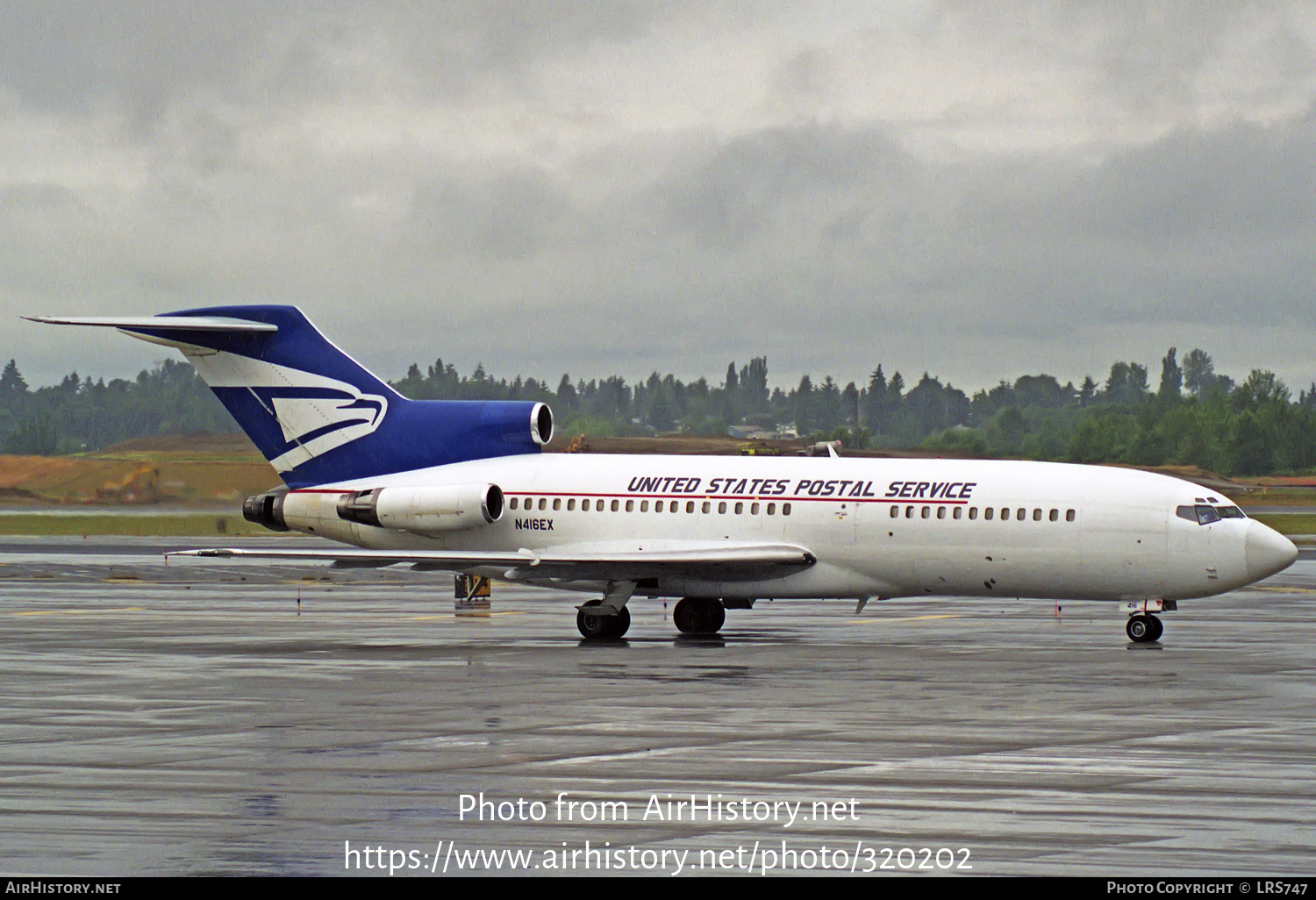 Aircraft Photo of N416EX | Boeing 727-51C | United States Postal Service | AirHistory.net #320202