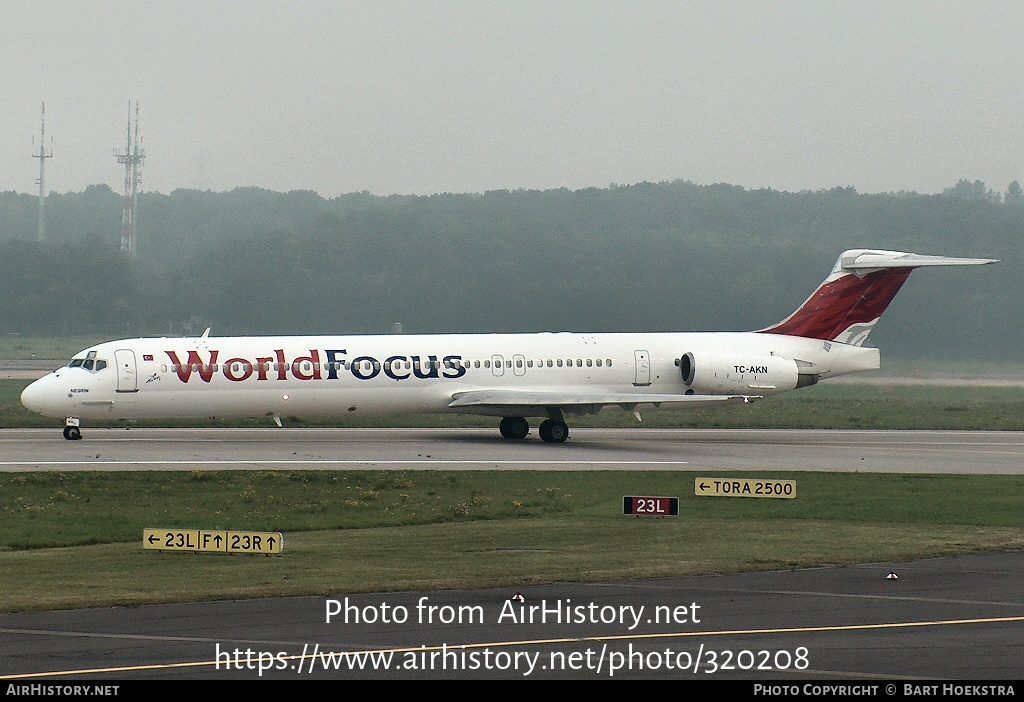 Aircraft Photo of TC-AKN | McDonnell Douglas MD-83 (DC-9-83) | World Focus Airlines | AirHistory.net #320208