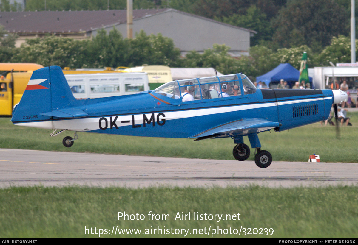 Aircraft Photo of OK-LMG | Zlin Z-226MS Trener | AirHistory.net #320239