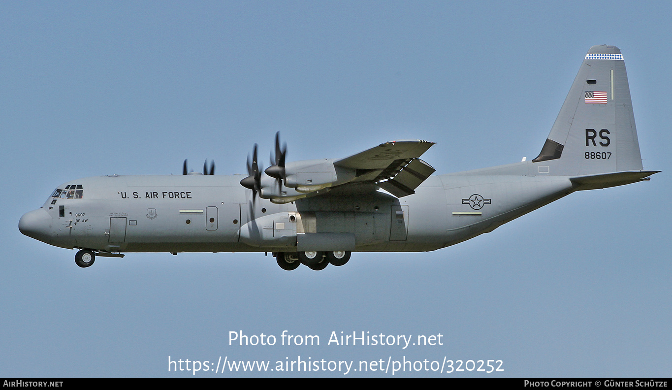 Aircraft Photo of 08-8607 / 88607 | Lockheed Martin C-130J-30 Hercules | USA - Air Force | AirHistory.net #320252