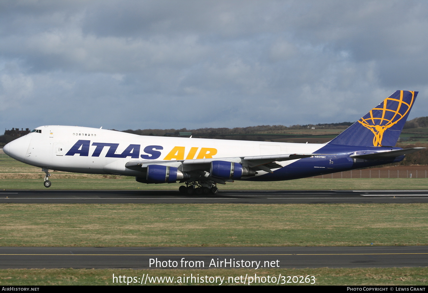 Aircraft Photo of N809MC | Boeing 747-228F/SCD | Atlas Air | AirHistory.net #320263