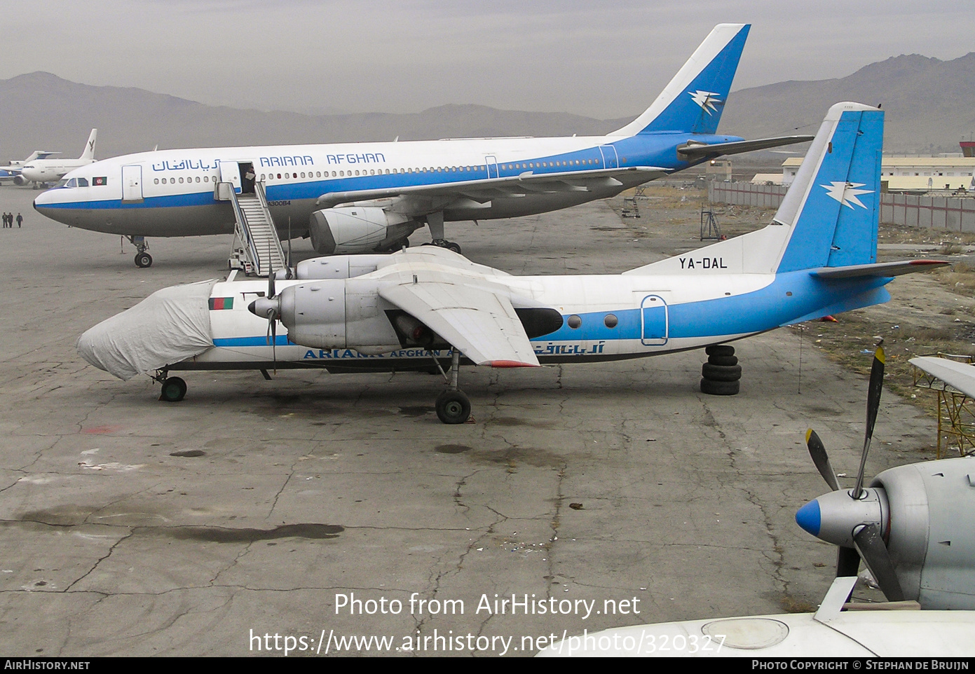 Aircraft Photo of YA-DAL | Antonov An-24RV | Ariana Afghan Airlines ...