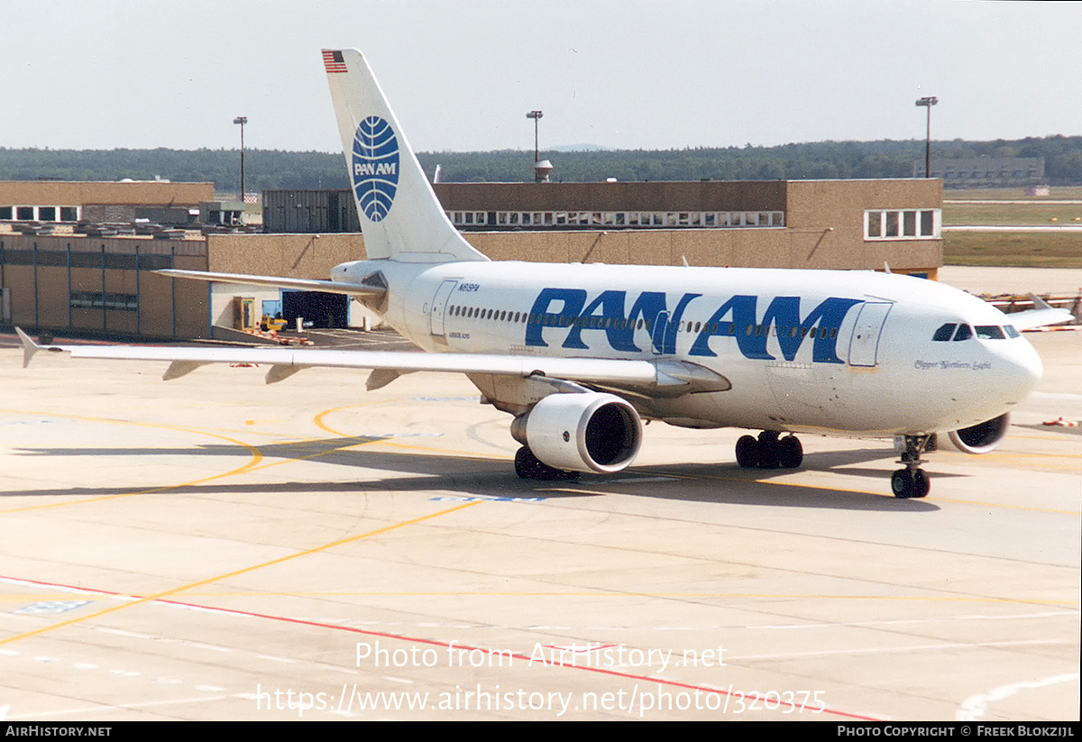 Aircraft Photo of N819PA | Airbus A310-324 | Pan American World Airways - Pan Am | AirHistory.net #320375