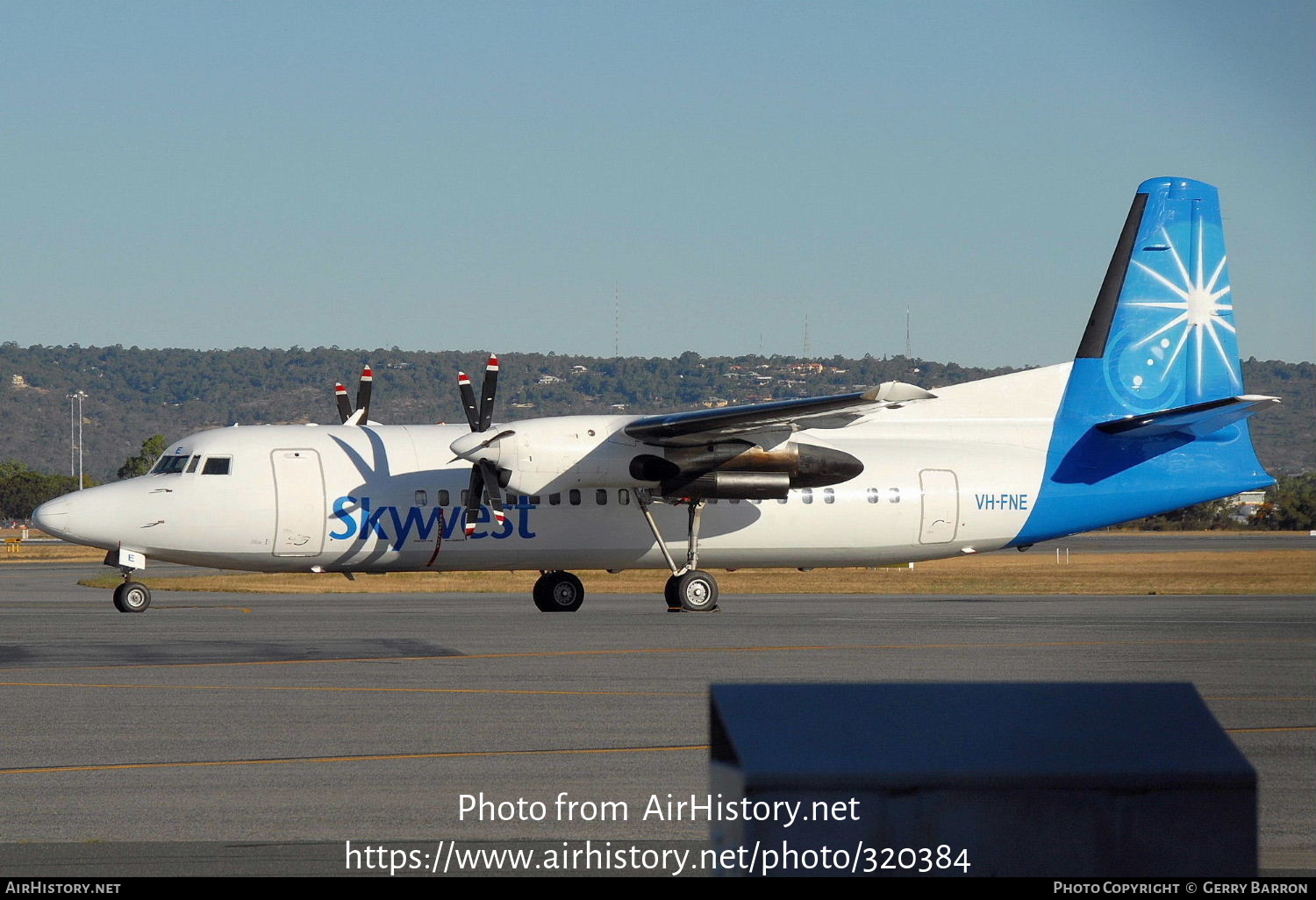 Aircraft Photo of VH-FNE | Fokker 50 | Skywest Airlines | AirHistory.net #320384