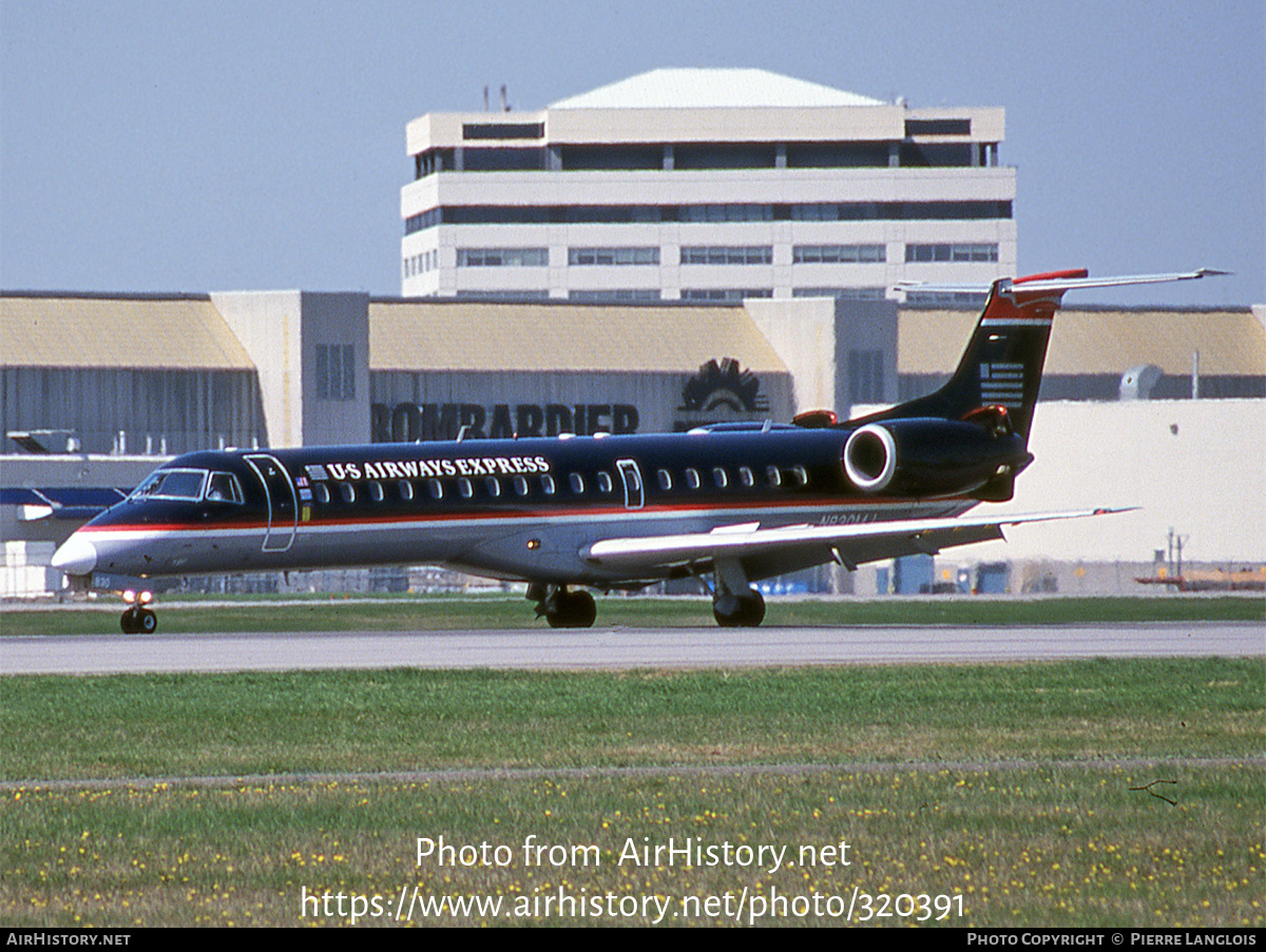 Aircraft Photo of N830MJ | Embraer ERJ-145LR (EMB-145LR) | US Airways Express | AirHistory.net #320391