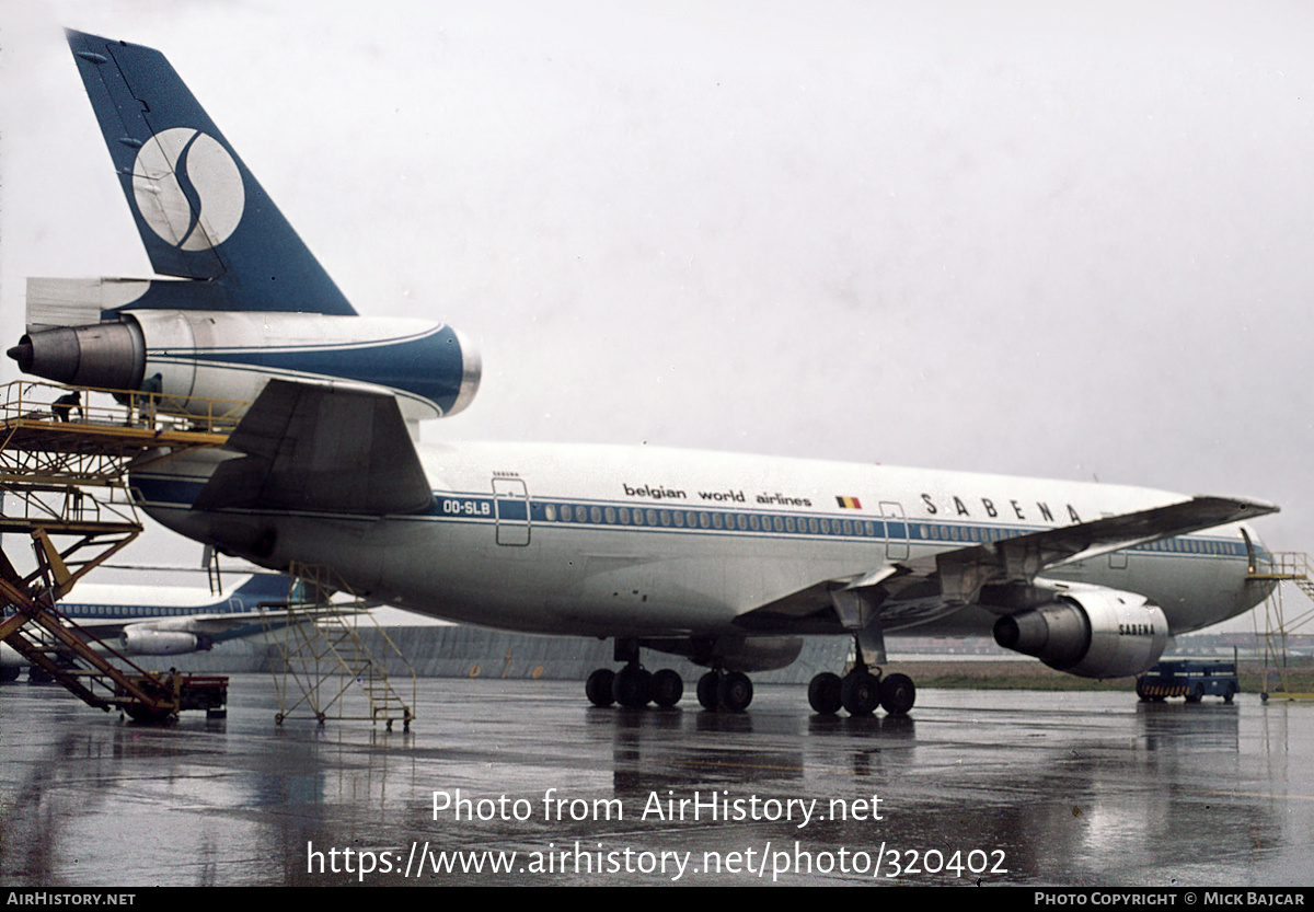 Aircraft Photo of OO-SLB | McDonnell Douglas DC-10-30CF | Sabena ...