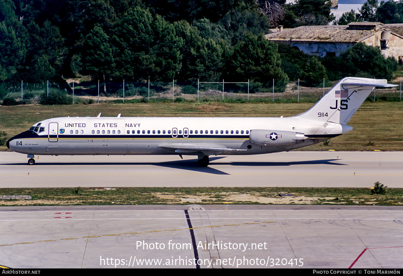 Aircraft Photo of 159114 / 9114 | McDonnell Douglas C-9B Skytrain II | USA - Navy | AirHistory.net #320415