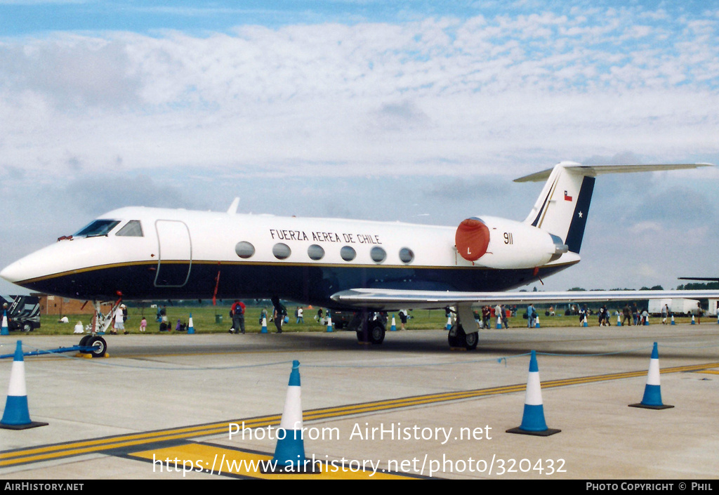 Aircraft Photo of 911 | Gulfstream Aerospace G-IV Gulfstream IV | Chile - Air Force | AirHistory.net #320432