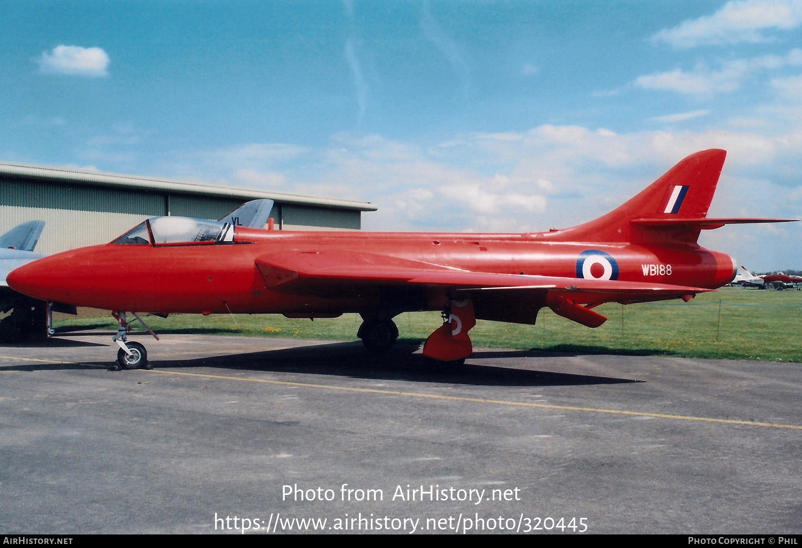 Aircraft Photo of G-BZPC / WB188 | Hawker Hunter GA11 | UK - Air Force | AirHistory.net #320445