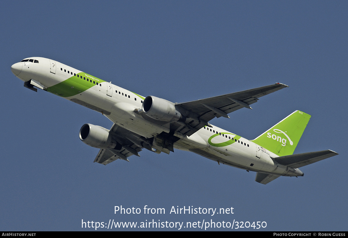 Aircraft Photo of N643DL | Boeing 757-232 | Song | AirHistory.net #320450