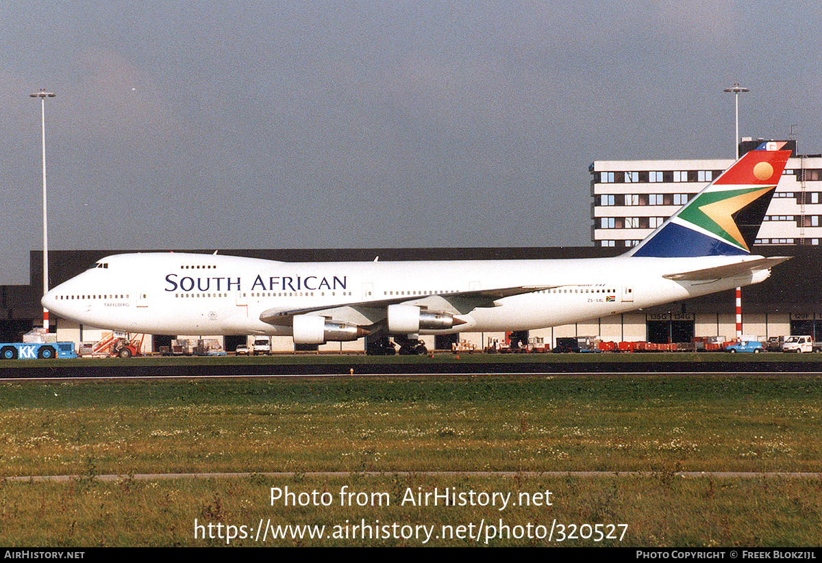 Aircraft Photo of ZS-SAL | Boeing 747-244B | South African Airways | AirHistory.net #320527