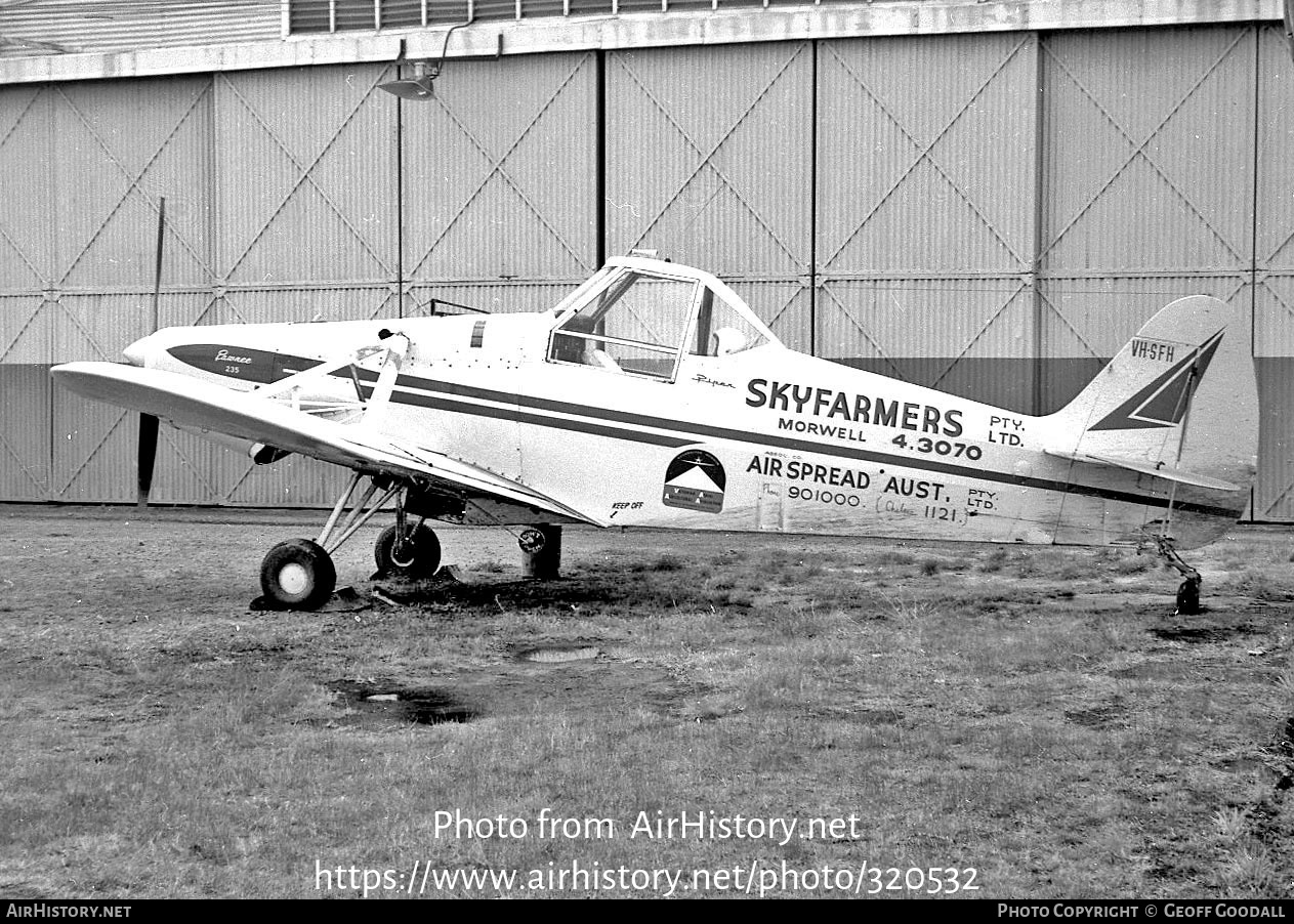 Aircraft Photo of VH-SFH | Piper PA-25-235 Pawnee | Skyfarmers | AirHistory.net #320532