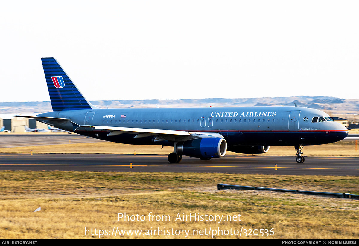 Aircraft Photo of N468UA | Airbus A320-232 | United Airlines | AirHistory.net #320536