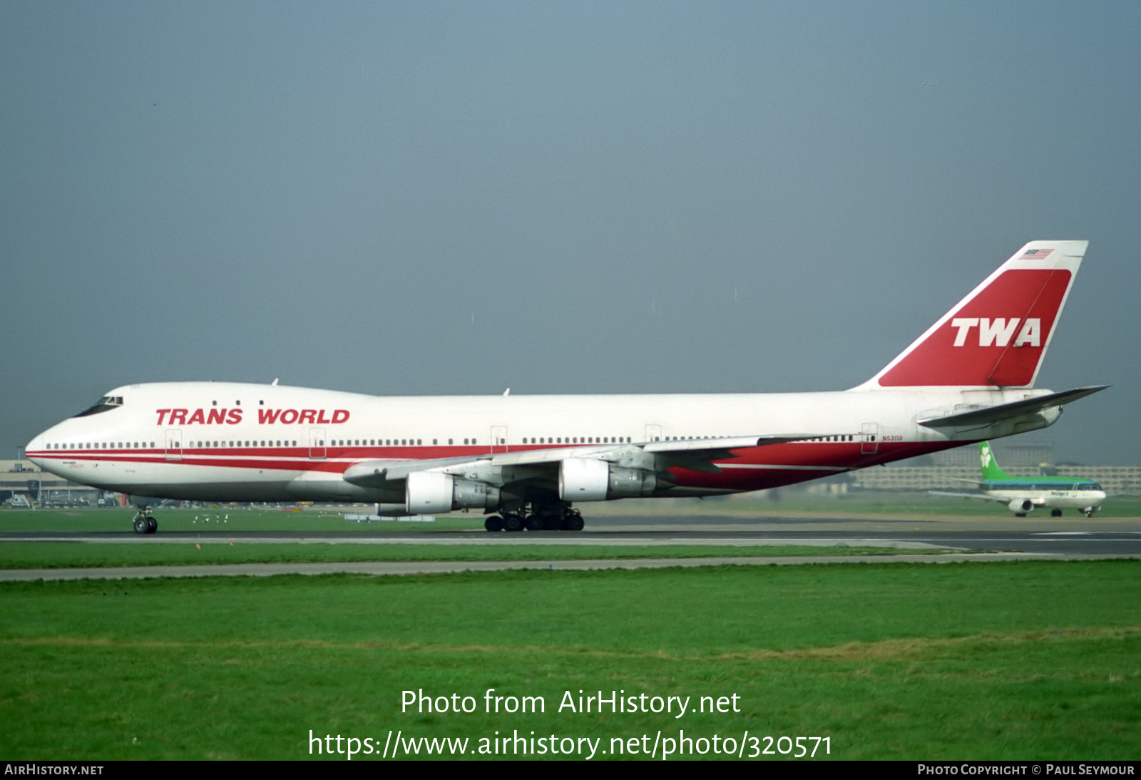 Aircraft Photo of N53110 | Boeing 747-131 | Trans World Airlines - TWA | AirHistory.net #320571