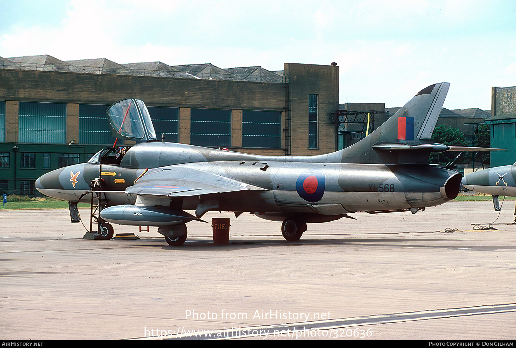 Aircraft Photo of XL568 | Hawker Hunter T7A | UK - Air Force | AirHistory.net #320636