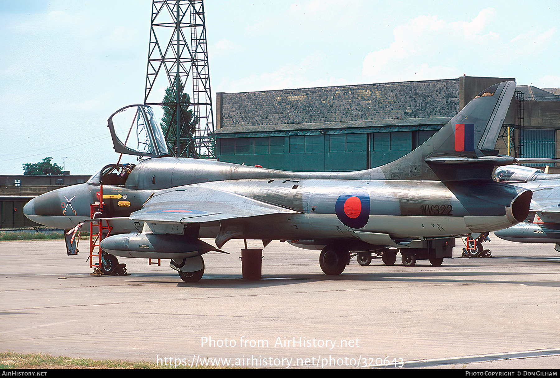 Aircraft Photo of WV322 | Hawker Hunter T8B | UK - Air Force | AirHistory.net #320643