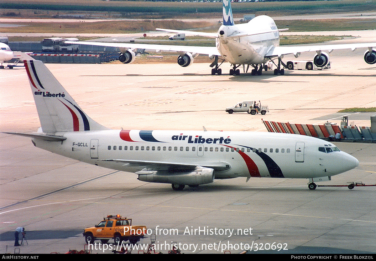 Aircraft Photo of F-GCLL | Boeing 737-222 | Air Liberté | AirHistory.net #320692