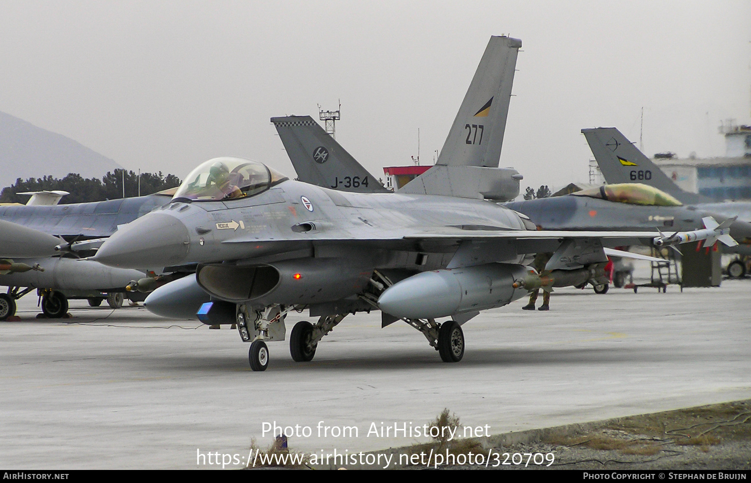 Aircraft Photo of 277 | General Dynamics F-16AM Fighting Falcon | Norway - Air Force | AirHistory.net #320709