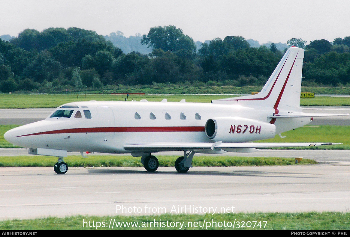 Aircraft Photo of N670H | North American Rockwell NA-465 Sabreliner 65 | AirHistory.net #320747