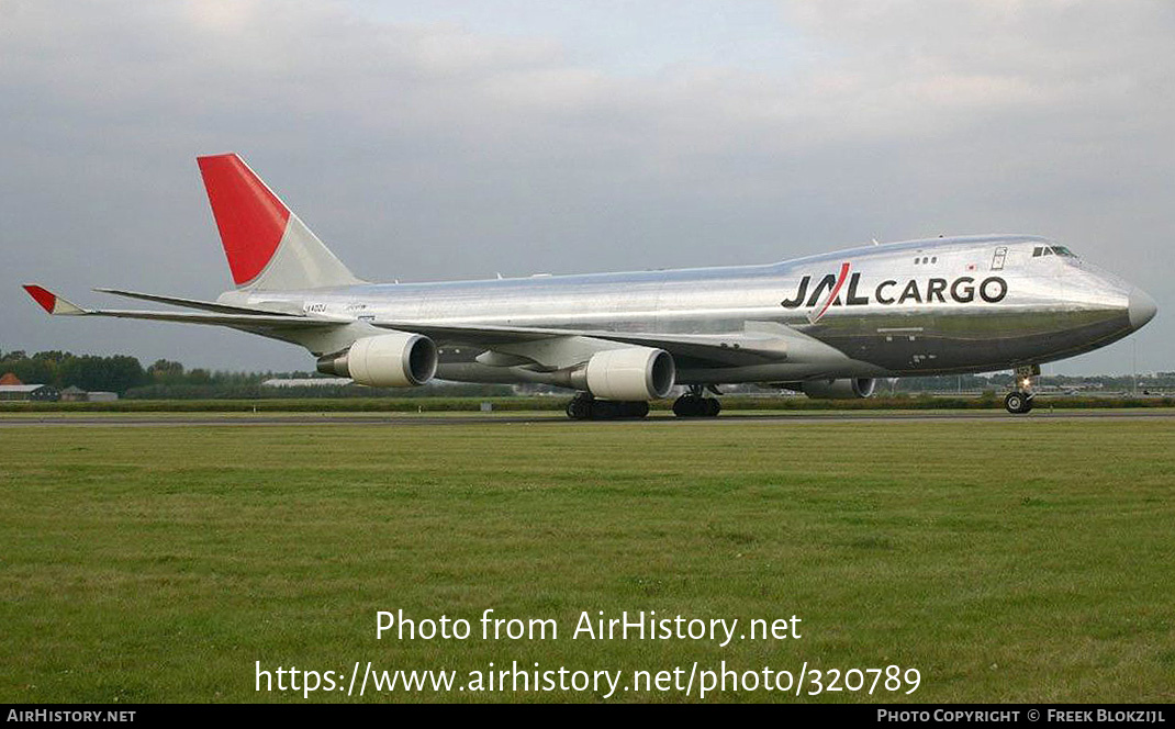 Aircraft Photo of JA402J | Boeing 747-446F/SCD | Japan Airlines - JAL Cargo | AirHistory.net #320789