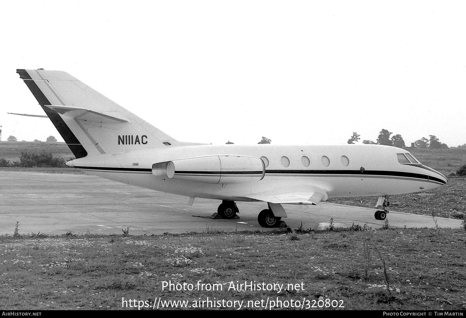 Aircraft Photo of N111AC | Dassault Falcon 20C | AirHistory.net #320802