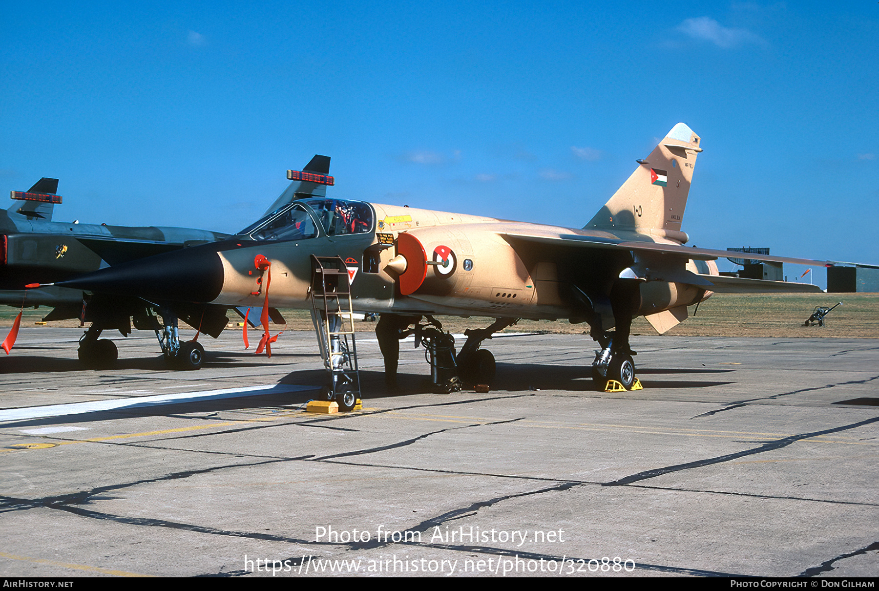 Aircraft Photo of 105 | Dassault Mirage F1EJ | Jordan - Air Force | AirHistory.net #320880