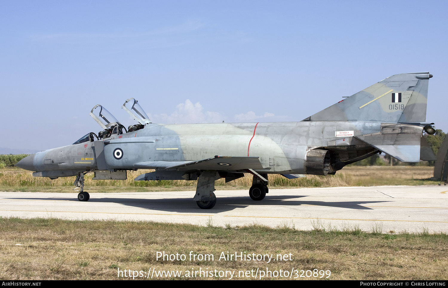 Aircraft Photo of 01518 | McDonnell Douglas F-4E AUP Phantom II | Greece - Air Force | AirHistory.net #320899