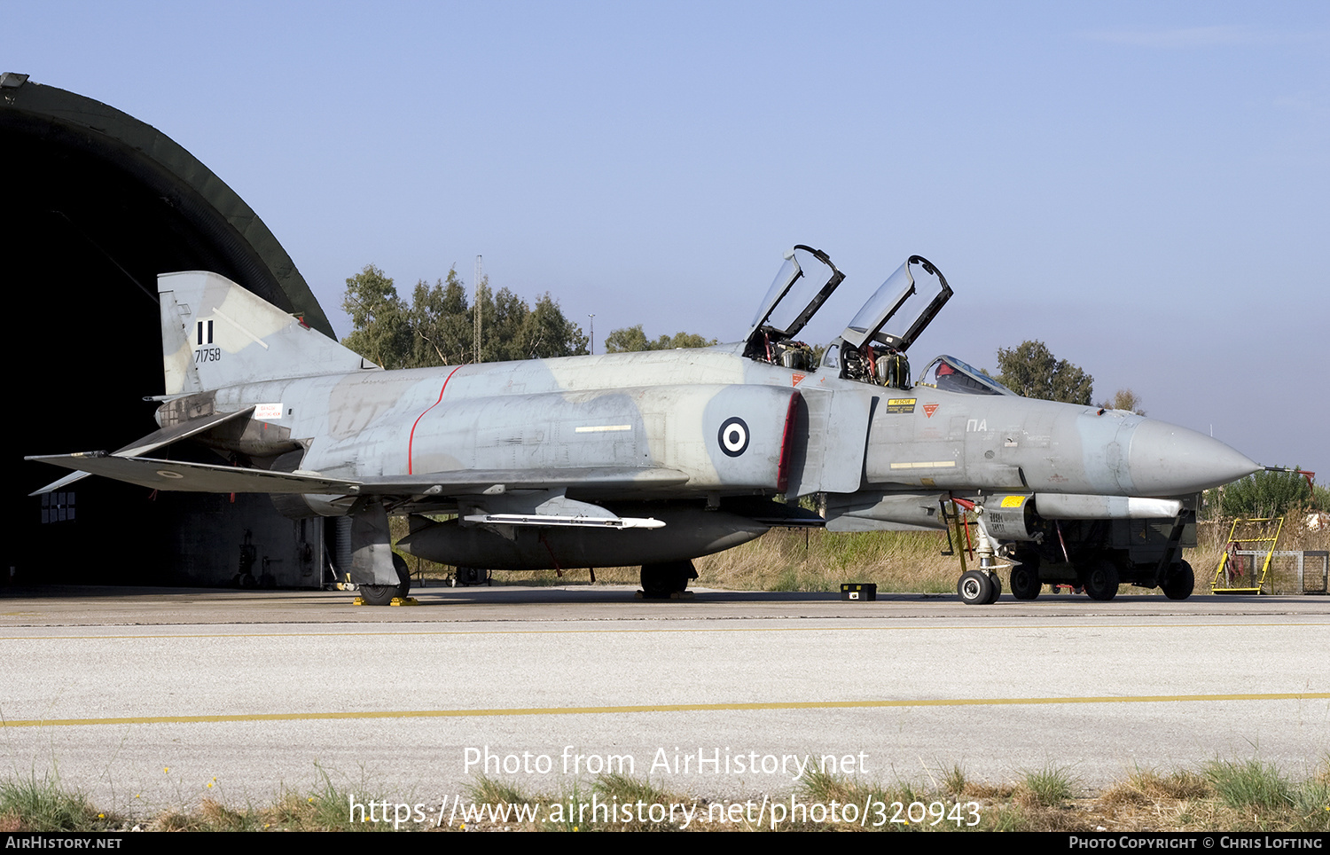 Aircraft Photo of 71758 | McDonnell Douglas F-4E Phantom II | Greece - Air Force | AirHistory.net #320943