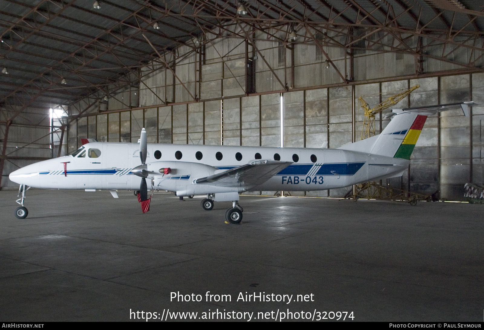 Aircraft Photo of FAB-043 | Beech 1900C | Bolivia - Air Force | AirHistory.net #320974