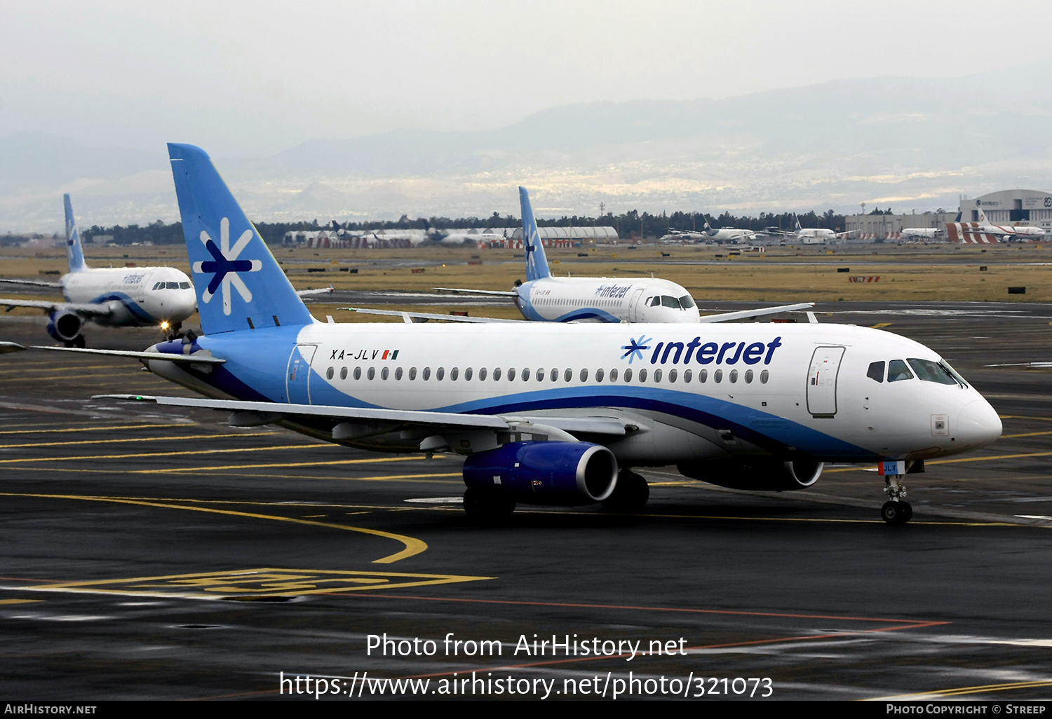 Aircraft Photo of XA-JLV | Sukhoi SSJ-100-95B Superjet 100 (RRJ-95B) | Interjet | AirHistory.net #321073