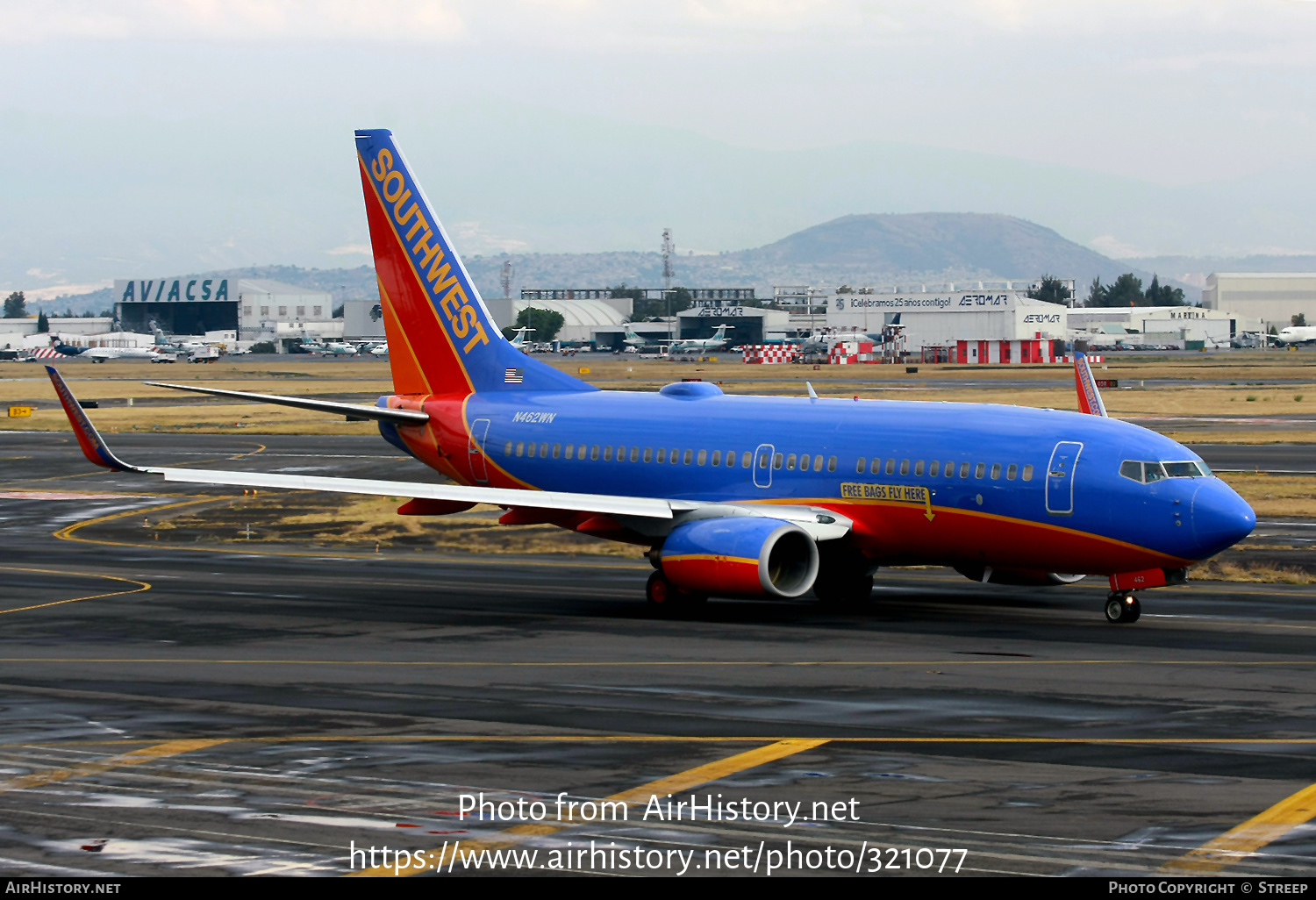 Aircraft Photo of N462WN | Boeing 737-7H4 | Southwest Airlines | AirHistory.net #321077