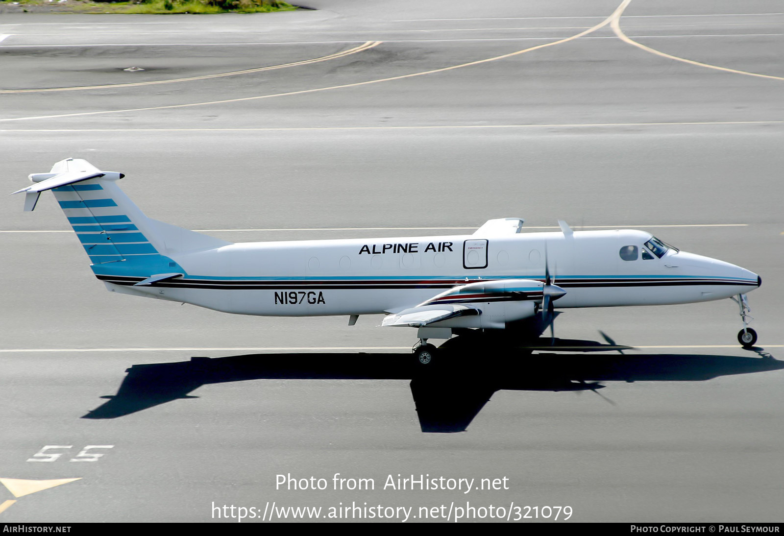 Aircraft Photo of N197GA | Beech 1900C | Alpine Air | AirHistory.net #321079