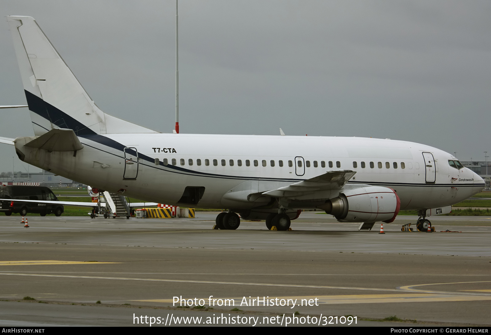 Aircraft Photo of T7-CTA | Boeing 737-5L9 | AirHistory.net #321091