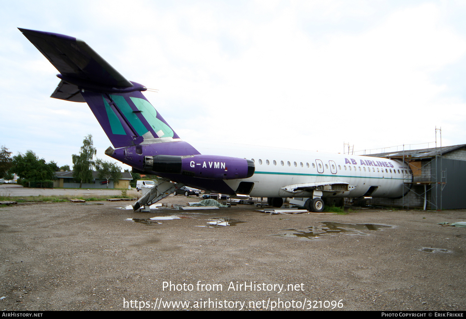 Aircraft Photo of G-AVMN | BAC 111-510ED One-Eleven | AB Airlines | AirHistory.net #321096