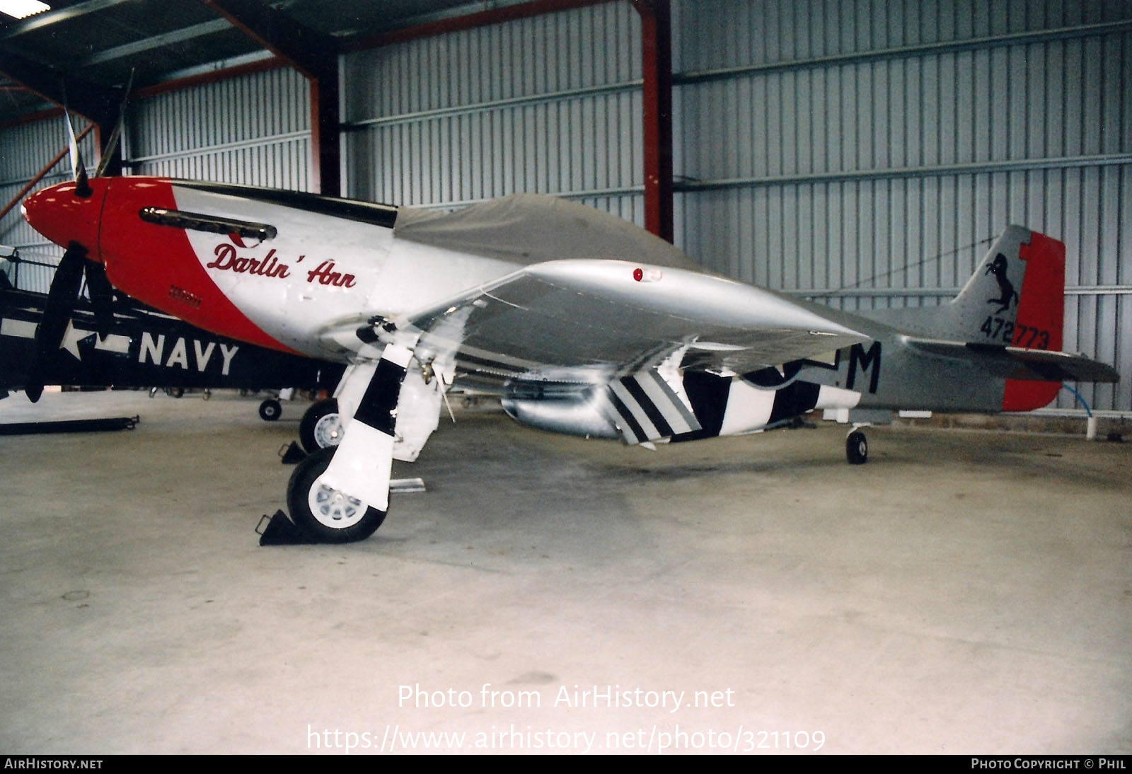 Aircraft Photo of G-CDHI / 472773 | North American P-51D Mustang | USA - Air Force | AirHistory.net #321109