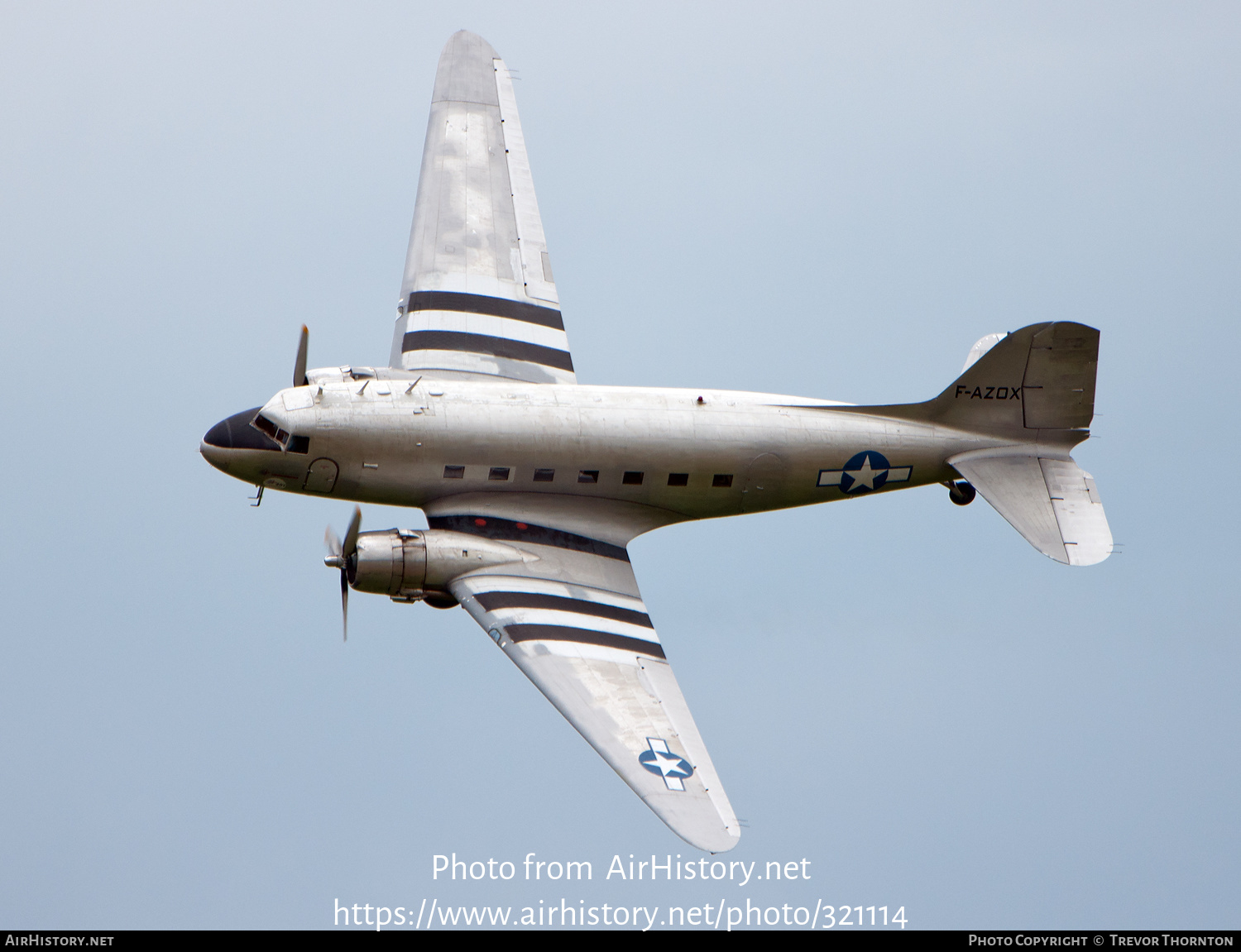 Aircraft Photo of F-AZOX | Douglas DC-3(C) | USA - Air Force | AirHistory.net #321114