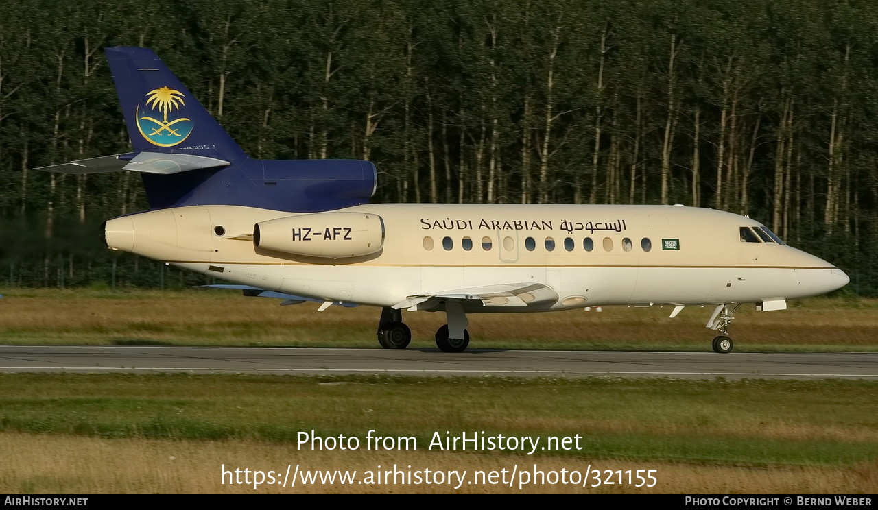 Aircraft Photo of HZ-AFZ | Dassault Falcon 900 | Saudi Arabian Airlines Special Flight Services | AirHistory.net #321155