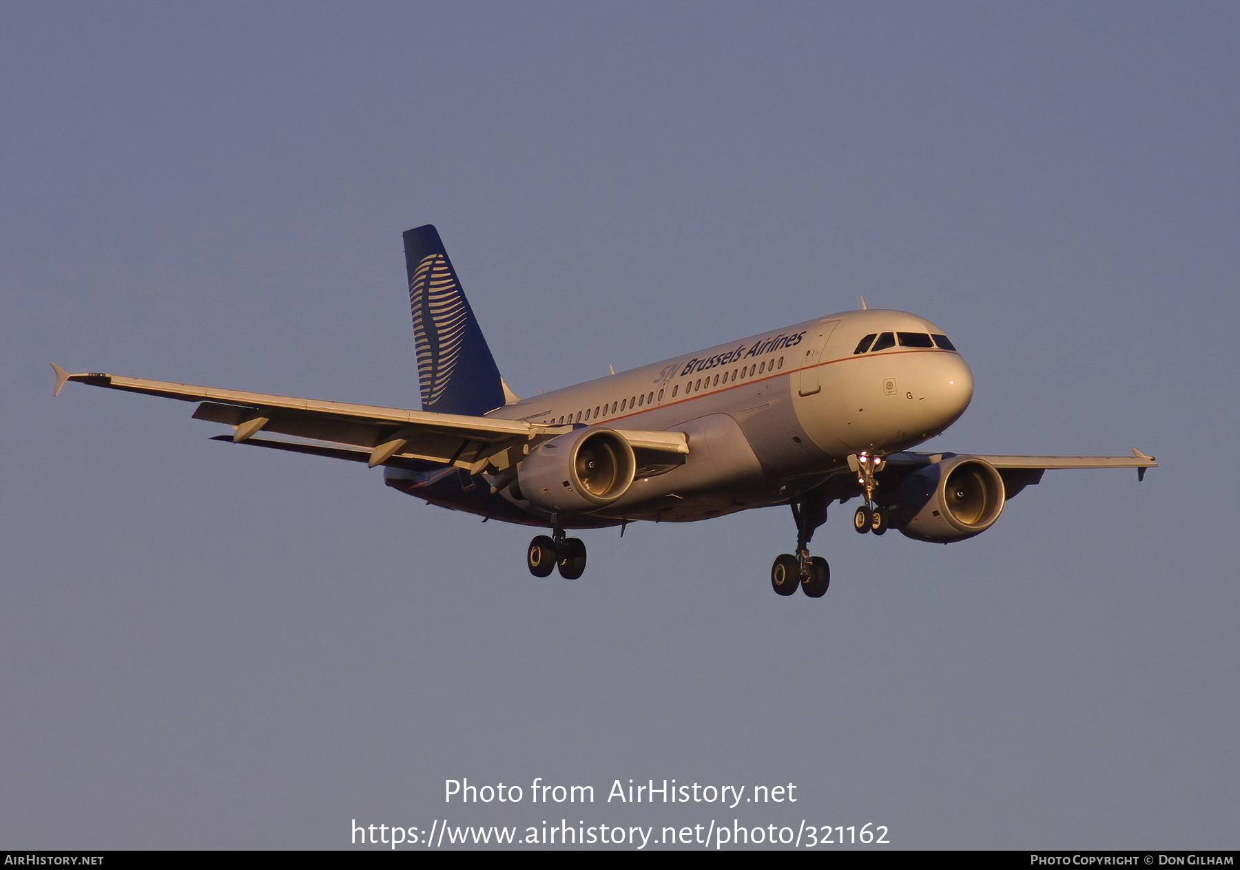 Aircraft Photo of OO-SSG | Airbus A319-112 | SN Brussels Airlines | AirHistory.net #321162