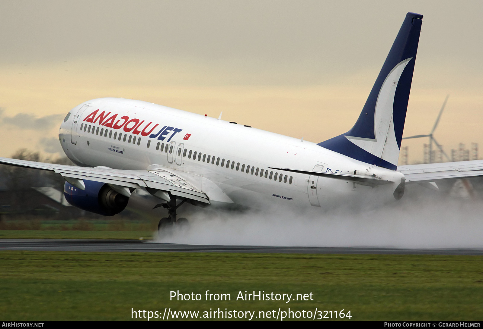 Aircraft Photo of TC-JFJ | Boeing 737-8F2 | AnadoluJet | AirHistory.net #321164