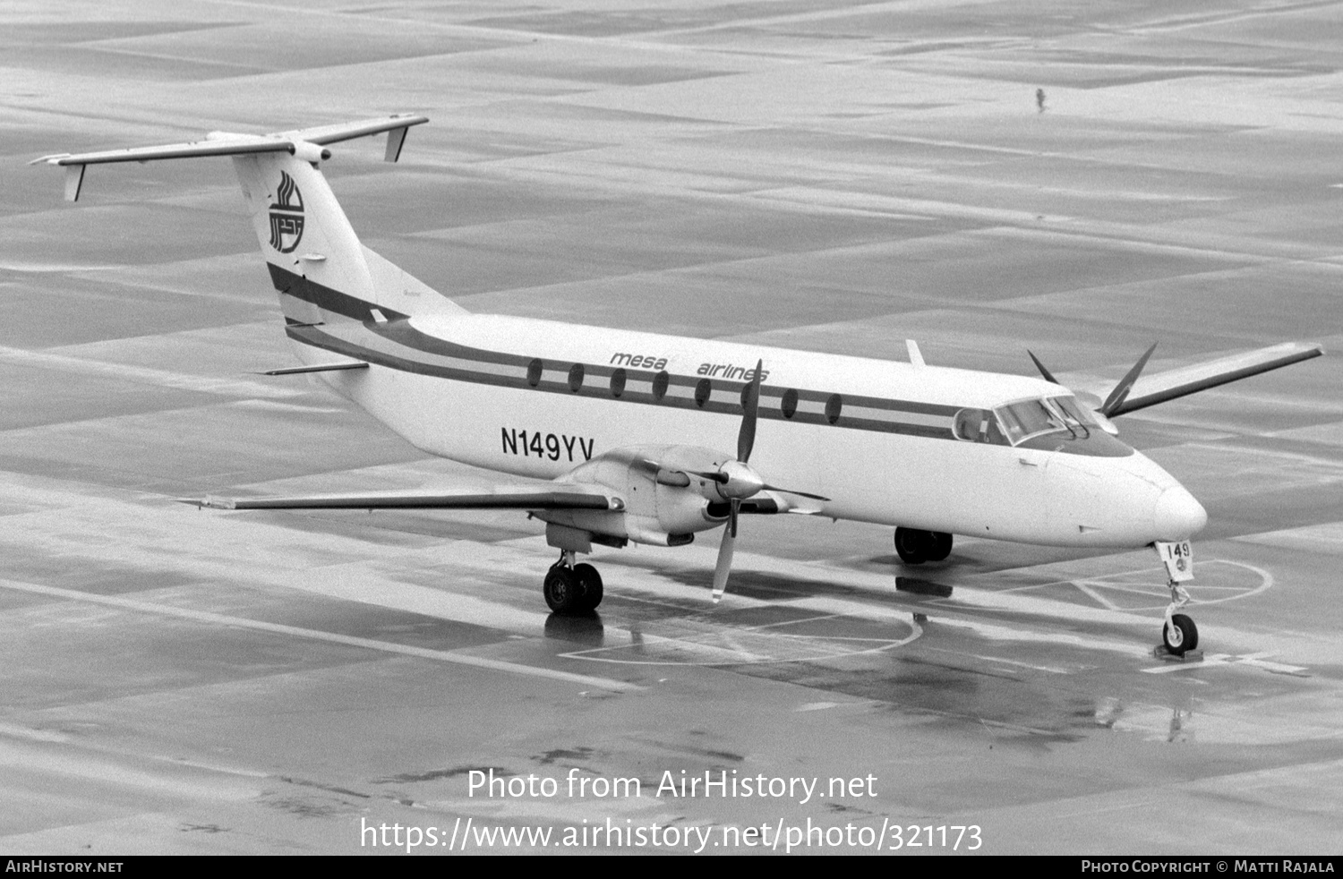 Aircraft Photo of N149YV | Beech 1900C-1 | Mesa Airlines | AirHistory.net #321173