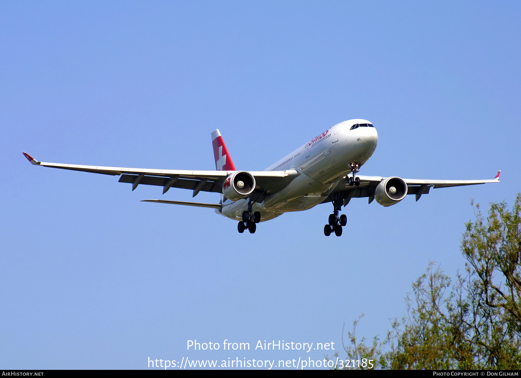 Aircraft Photo of HB-IQC | Airbus A330-223 | Swiss International Air Lines | AirHistory.net #321185